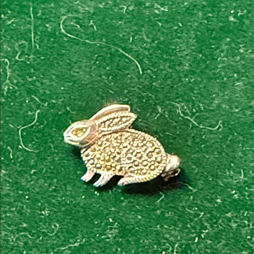 Sterling Silver 925 Rabbit Brooch​